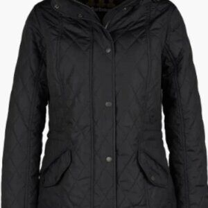 NWT: Barbour Millfire Hooded Quilted Jacket, Sz: 4